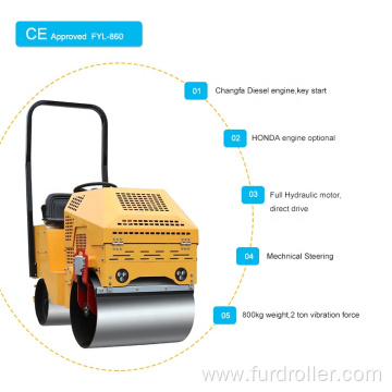 800kg Automatic Vibratory Soil Compactor (FYL-860)